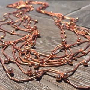 Premier Designs Sun Kissed Necklace Copper